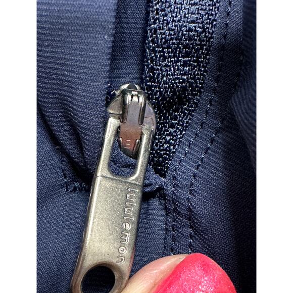 Lululemon Mens ABC Jogger Zipper Pockets Drawstring Leg/Waist Cuffs Navy - Picture 6 of 9